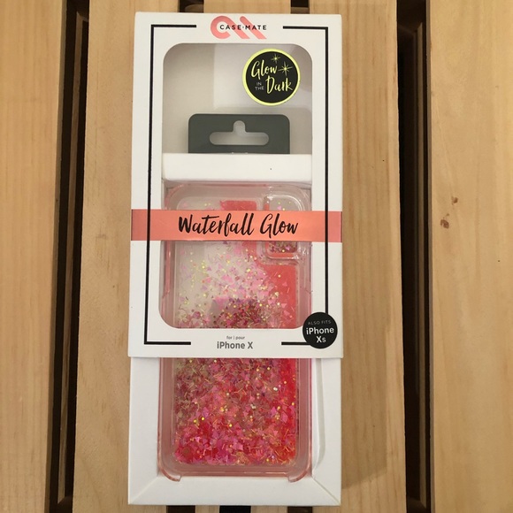 case-mate Other - Case-Mate Waterfall Glow Glow in The Dark iPhone XS / X  Shock Absorbing